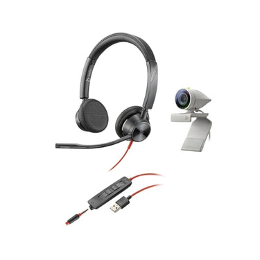 Poly Studio P5 HD Camera with Blackwire C3325WW Stereo Headset Kit